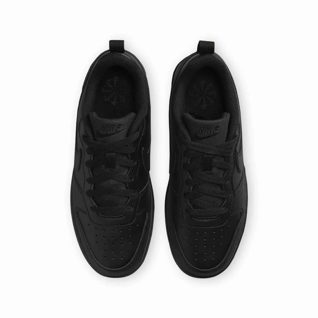 Nike - Kids' (Junior) Court Borough Low Recraft Shoes (DV5456 002) Flex Forged Sole Design Smooth Balance