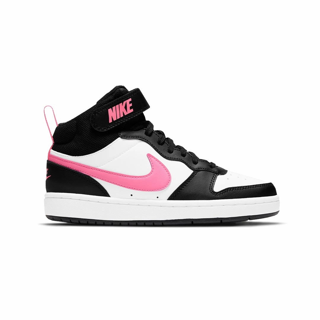 Responsive Walk Nike - Kids' (Junior) Court Borough Mid Top 2 Shoes (CD7782 005)