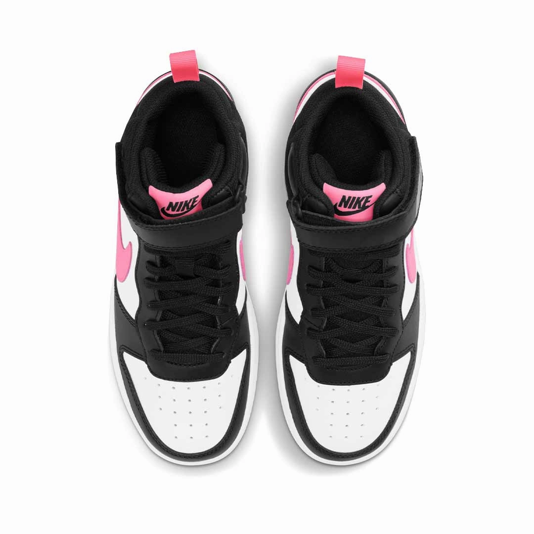 Nike - Kids' (Junior) Court Borough Mid Top 2 Shoes (CD7782 005) Responsive Walk School Ready