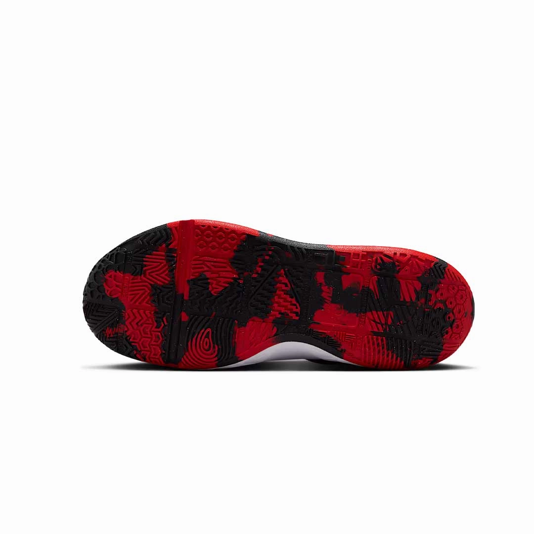 Nike - Kids' (Junior) Team Hustle D 12 Shoes (HF6279 001) Heel Comfort