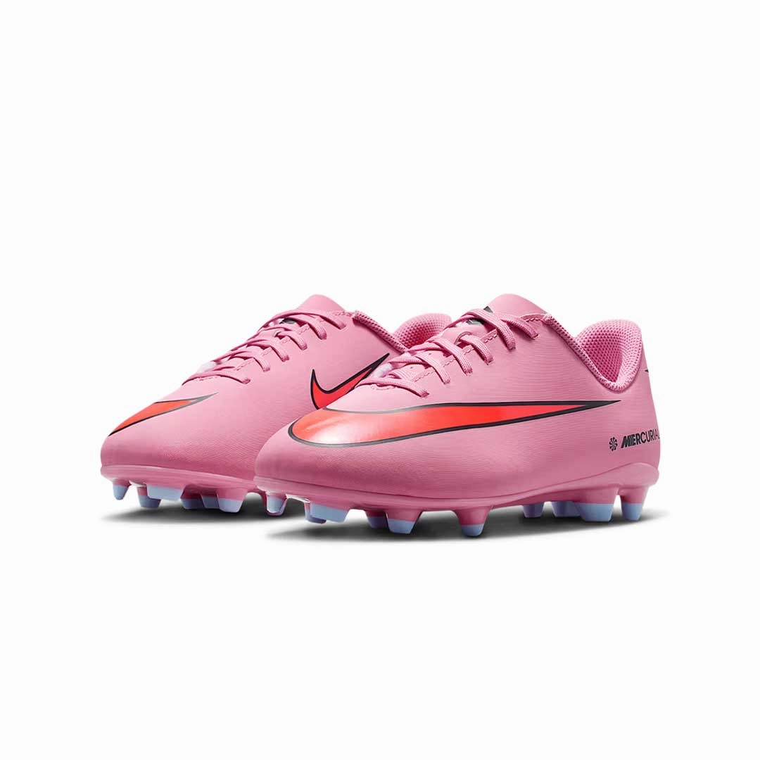 Basic Neutral PaddedTongue Nike - Kids' (Preschool & Junior) Mercurial Vapor 10 Club Firm/Multi Ground Cleats (FQ8286 600)