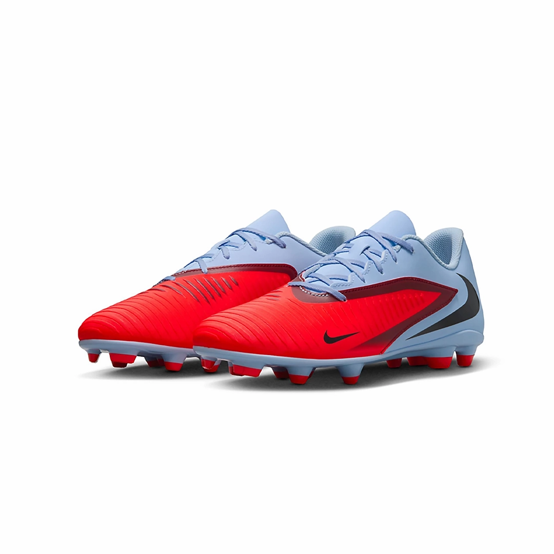 Nike - Kids' (Preschool & Junior) Phantom 6 Low Club Firm/Multi-Ground Soccer Cleats (HM9202 400) Comfort water