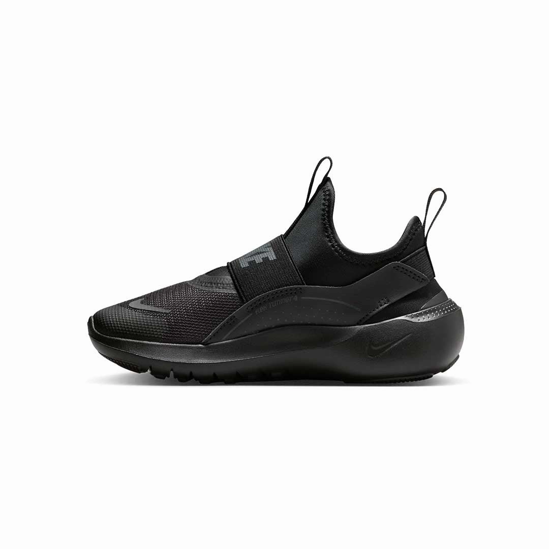 All Terrain Shoes Ergonomic Heel Counters Nike - Kids' (Preschool) Flex Runner 4 Shoes (IF2894 001)