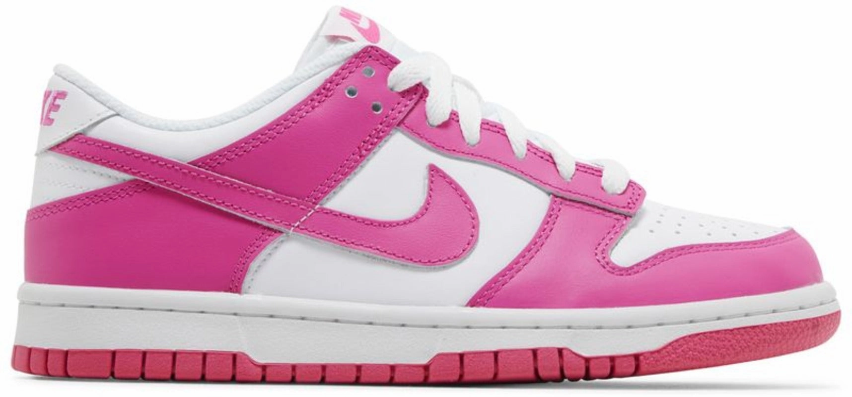 Light Framework Nike Dunk Low Laser Fuchsia (GS)