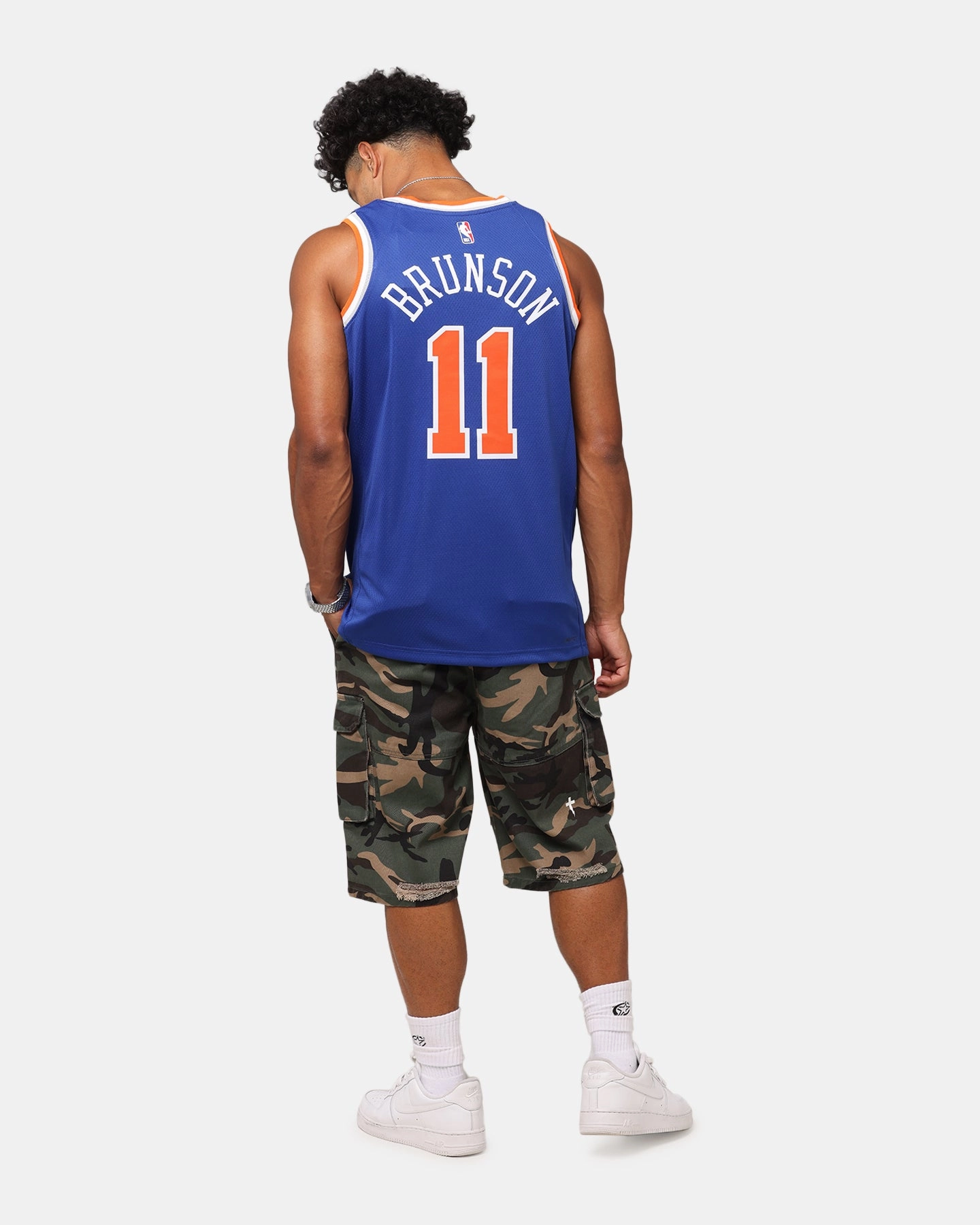 Chill Days Nike Jalen Brunson New York Knicks #11 Icon Edition 2022/23 Nike Dri-Fit NBA Swingman Jersey Rush Blue