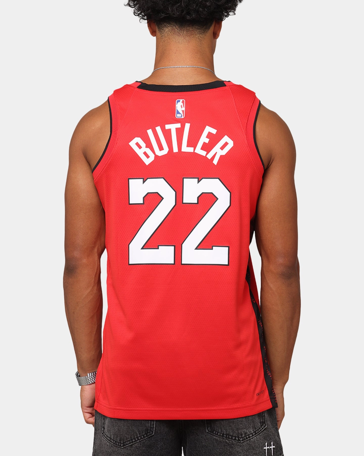 Nike Jimmy Butler Miami Heat #22 City Edition 2024/25 Nike Dri-Fit NBA Swingman Jersey University Red Ergonomic Cut Multifunctional Performance Blend
