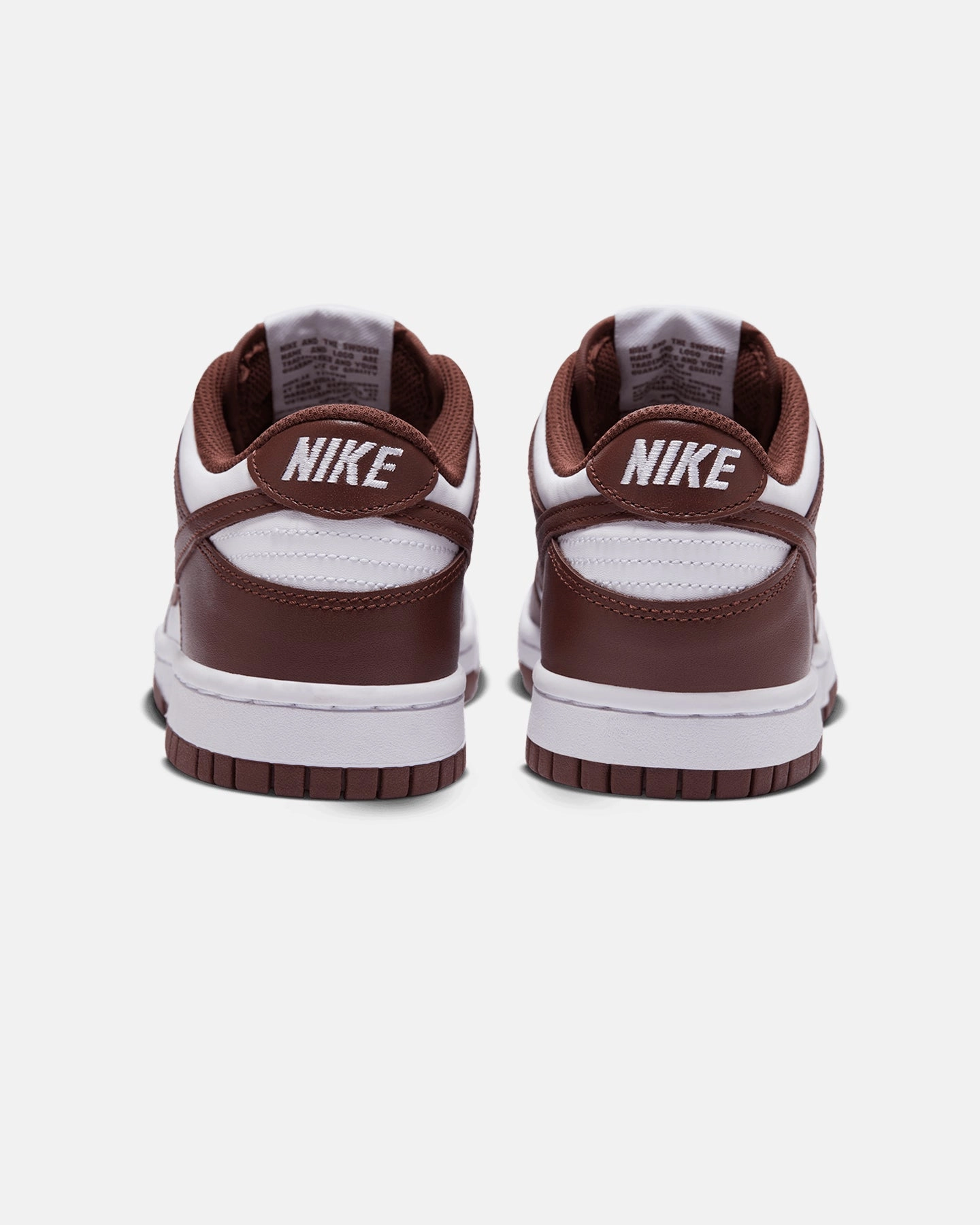Durable Eyelets Feet Relief Nike Kids' Dunk Low (GS) White/Redwood-Gym Red
