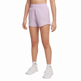 Nike pantaloncino sportivo da ragazza ONE DX4967-537 fucsia Sweat Wicking Fabric Dynamic Fit