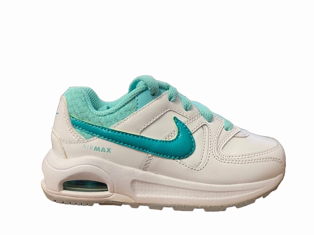 Nike scarpa sneakers da bambina Air Max Command Flex 844356 133 bianco Summer