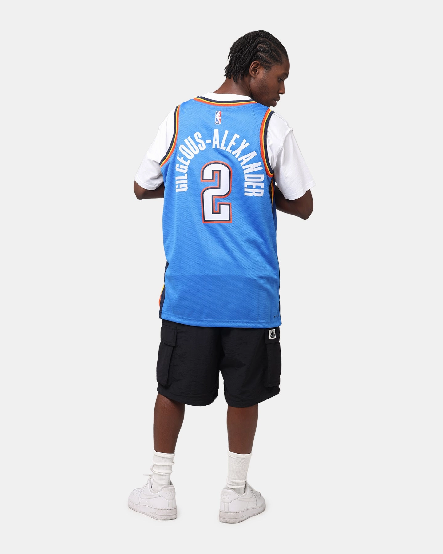 Nike Shai Gilgeous-Alexander Oklahoma City Thunder #2 Icon Edition 2022/23 Nike Dri-Fit NBA Swingman Jersey Signal Blue Breath Ready