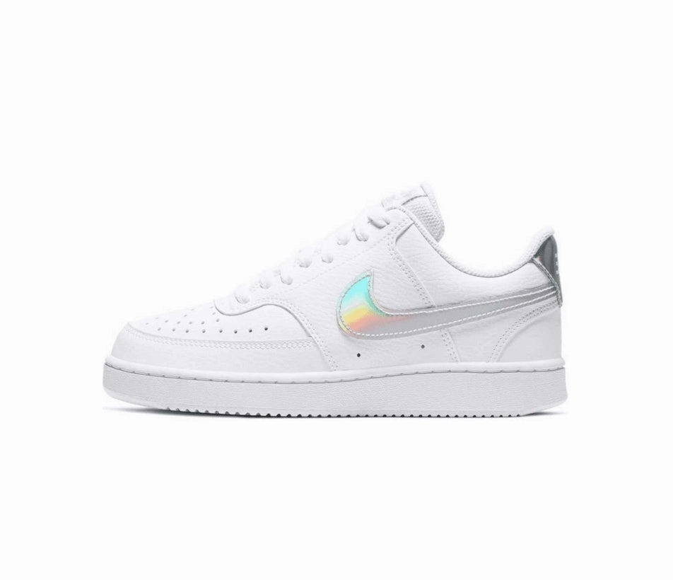 Nike sneakers da donna Court Vision Low CW5596 100 white-multicolor Hyper Elastic Outsole Compound running in rural areas