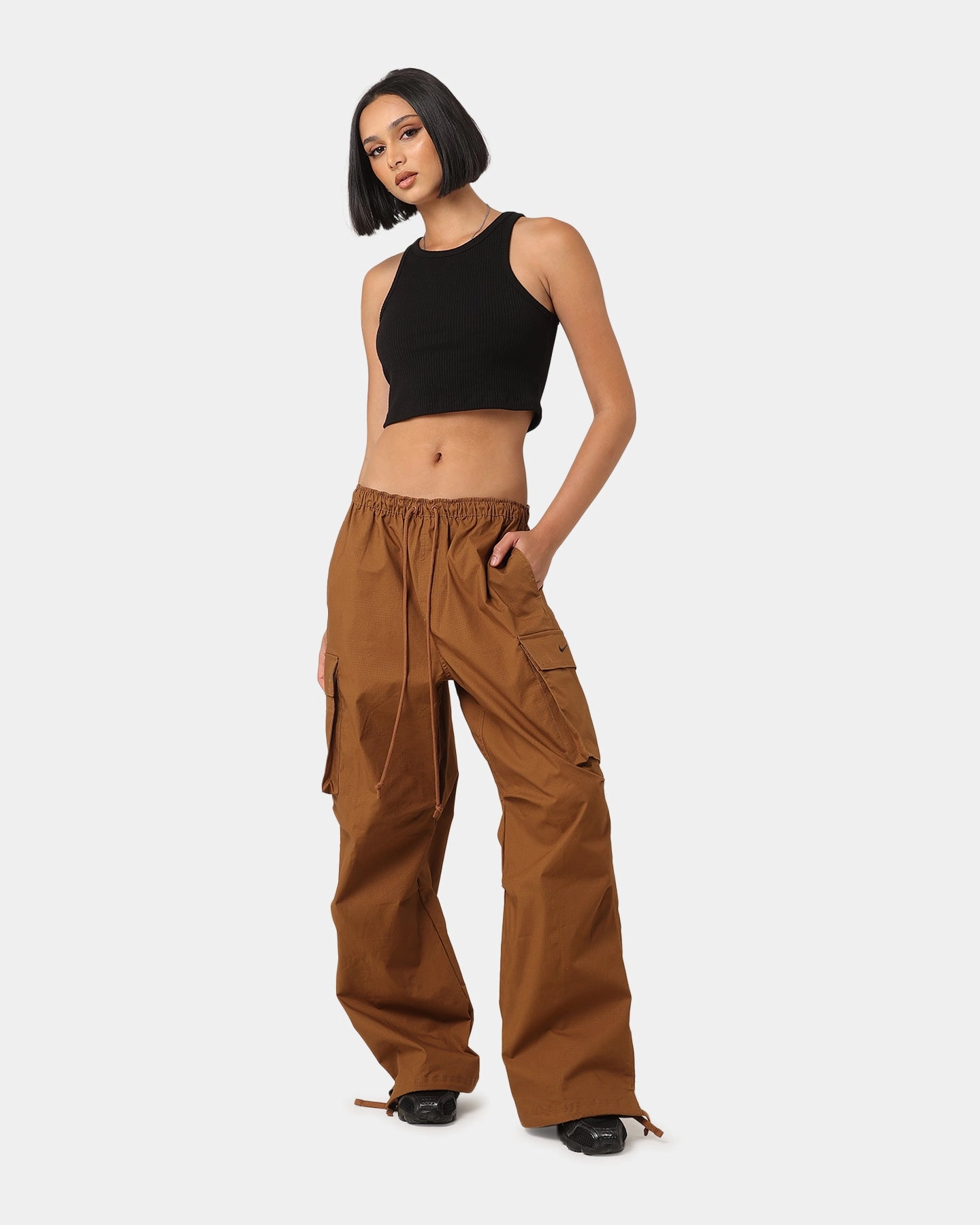 Fashion Staple Essential Wearable Nike Women's Sportswear Dance Cargo Pants Light British Tan
