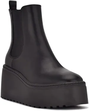 Nine West Women's Henrita3 Chunky Sole Chelsea Ankle Boot