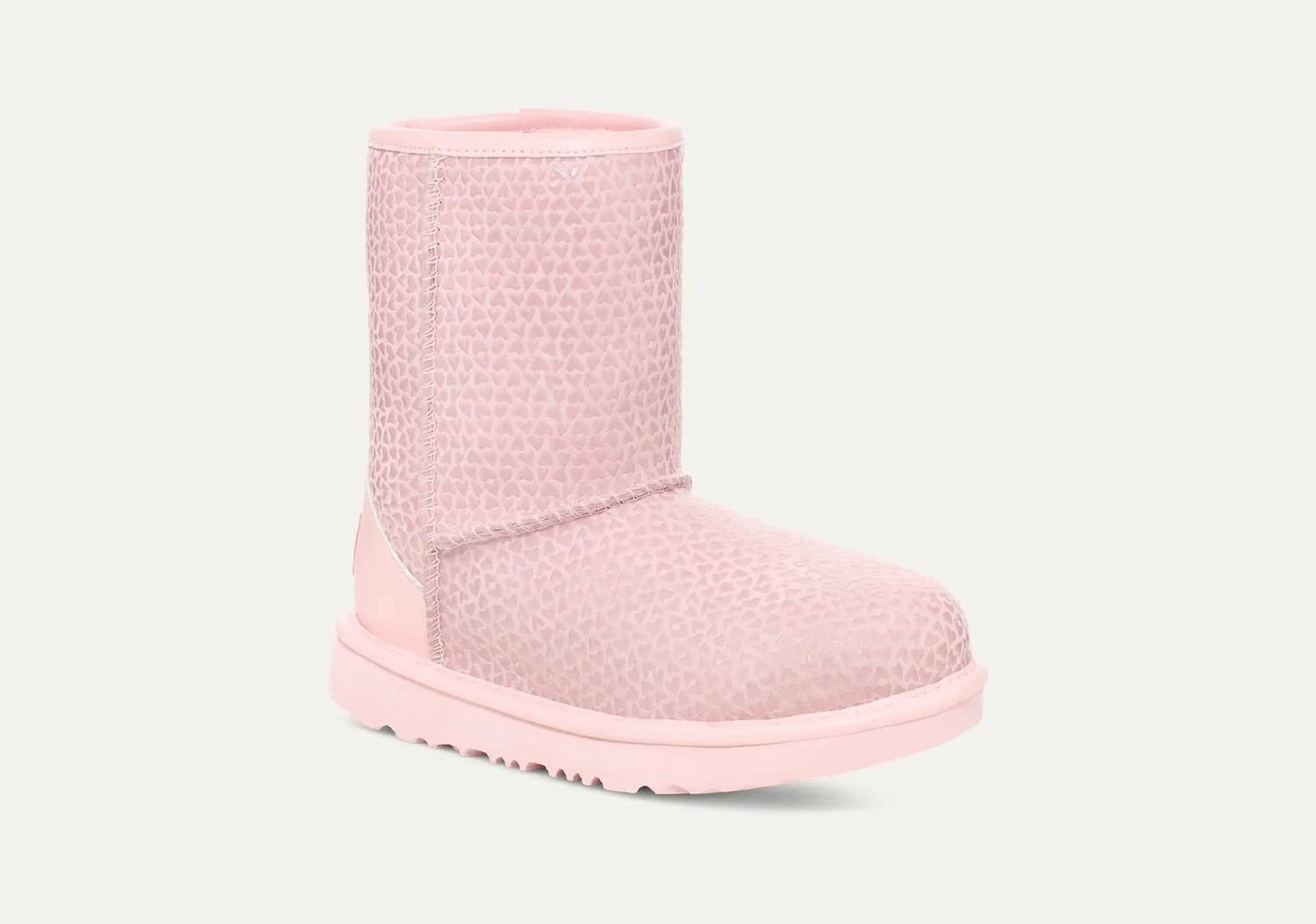 Day Long Wear Kids Classic Ii Gel Hearts Boot In Pink