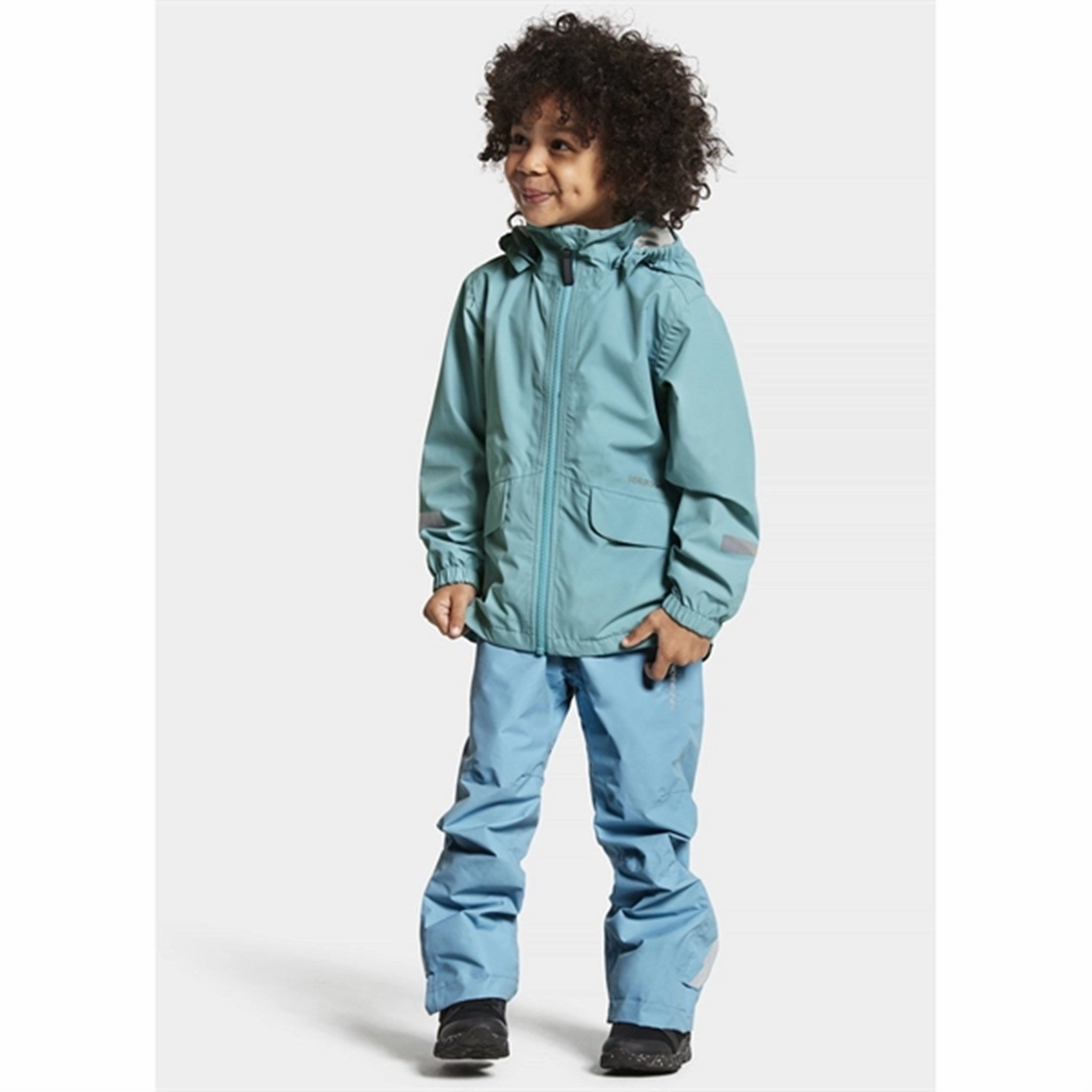 Recycled Polyester Didriksons Norma Blue Wash Jacket