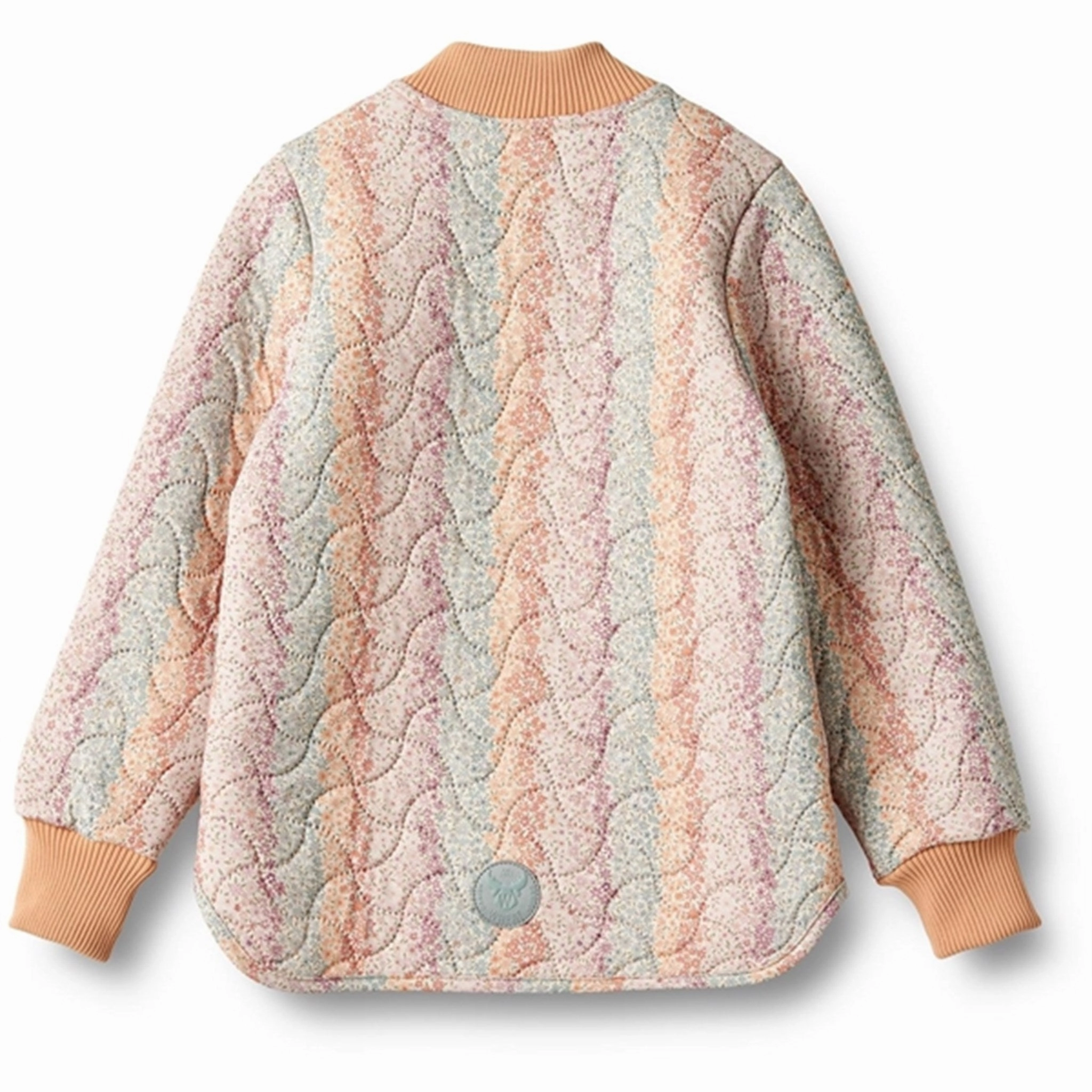 Moisture Managing Liner Wheat Thermo Rainbow Flowers Jacket Loui
