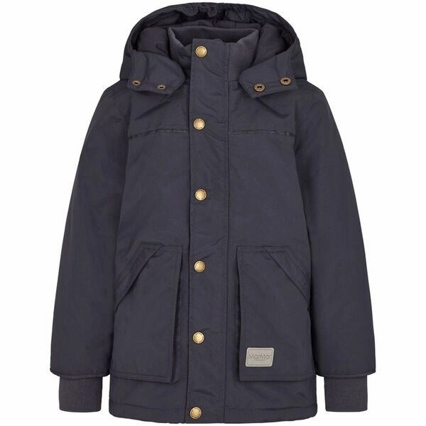 HighCollarDesign Flexible Shoulder Design MarMar Jacket Oskar Darkest Blue Technical Outerwear