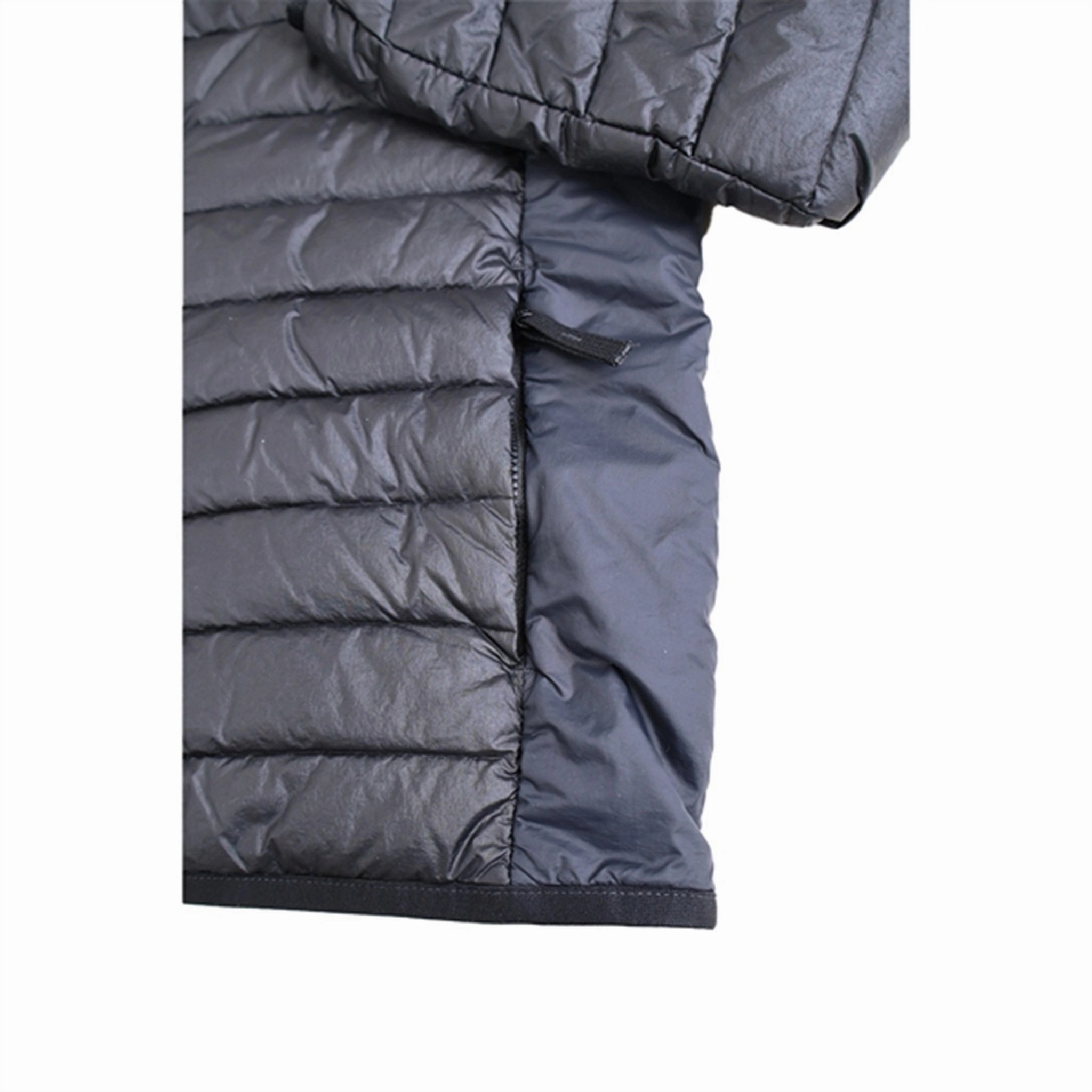 Stone Island Down Jacket Black Non Slip Collar Breezy Layer Option