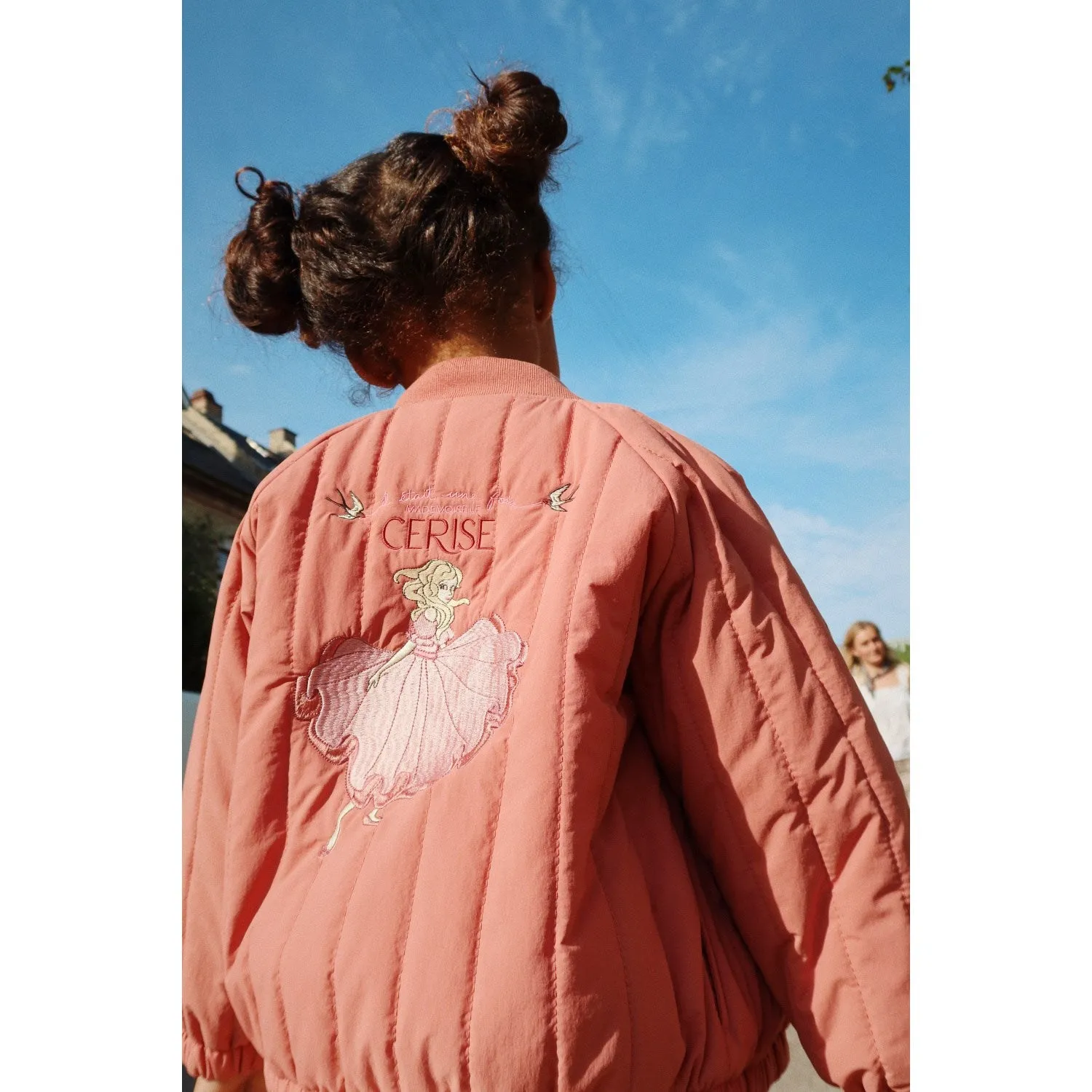 Compression Layer Konges Sl?jd Canyon Rose Juno Frill Bomber Jacket