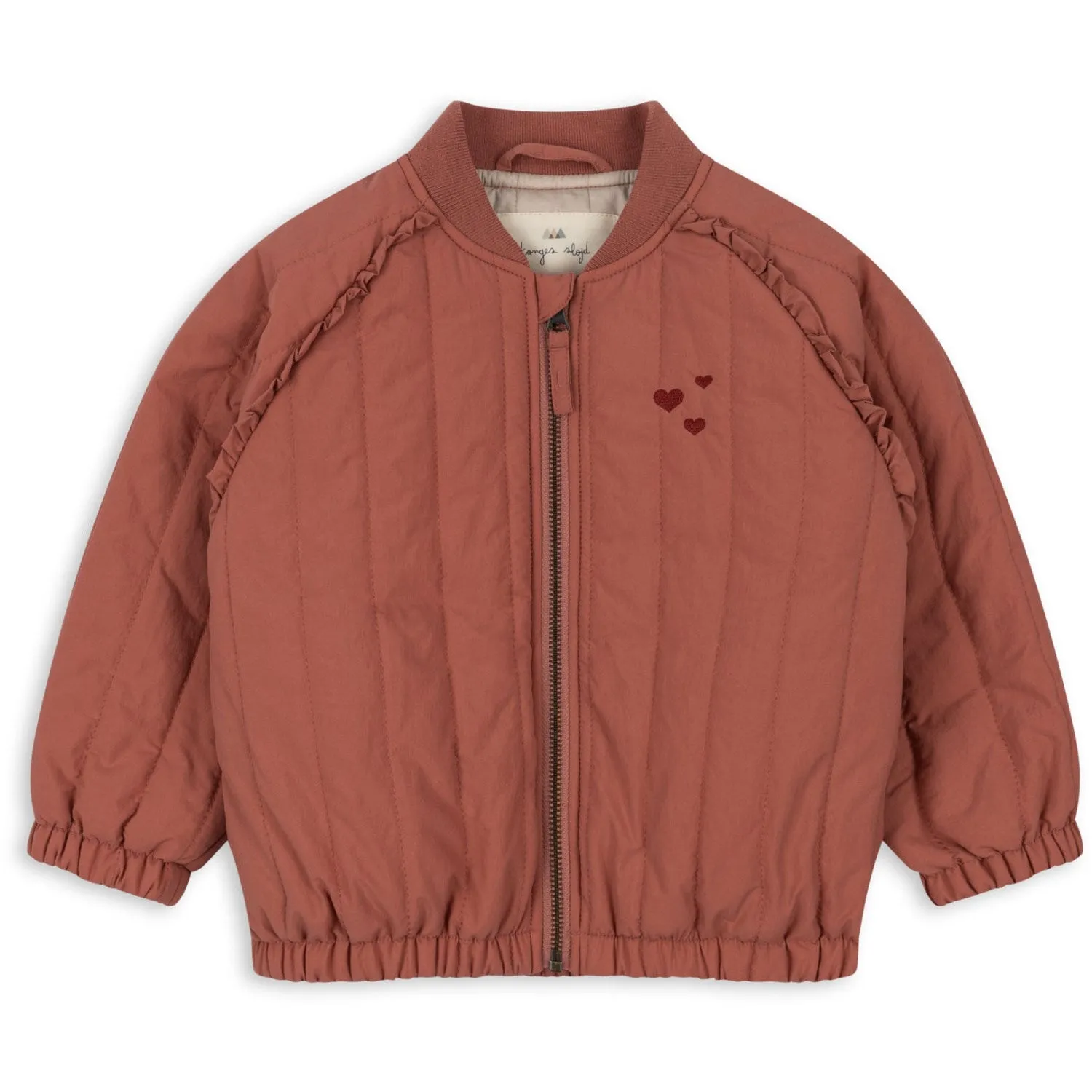 Temperature Regulating Membrane Foldable Storage Konges Sl?jd Canyon Rose Juno Frill Bomber Jacket