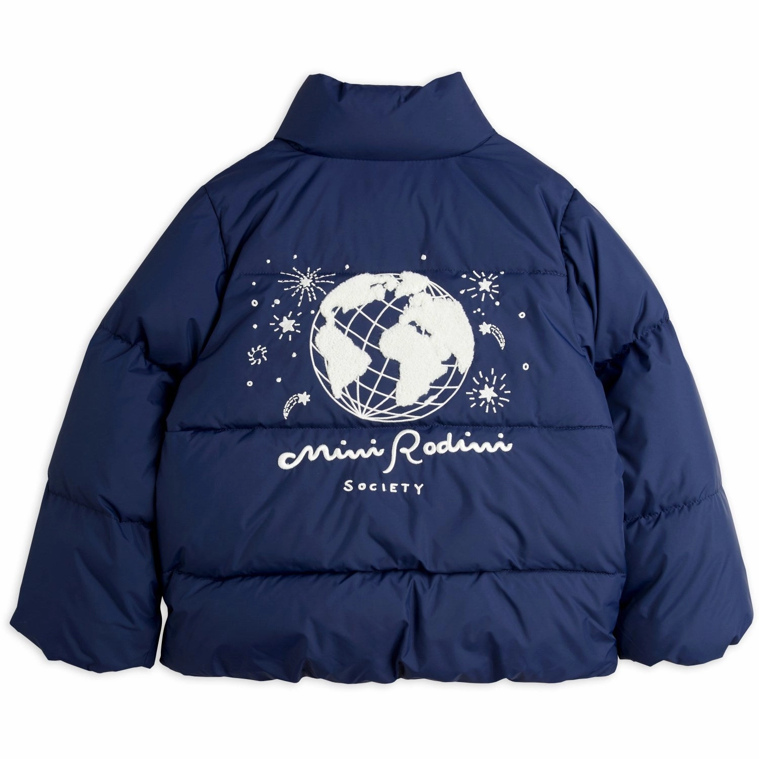 Mini Rodini Blue Mini Rodini Society City Puffer Jacket All Purpose Outerwear Ski Use