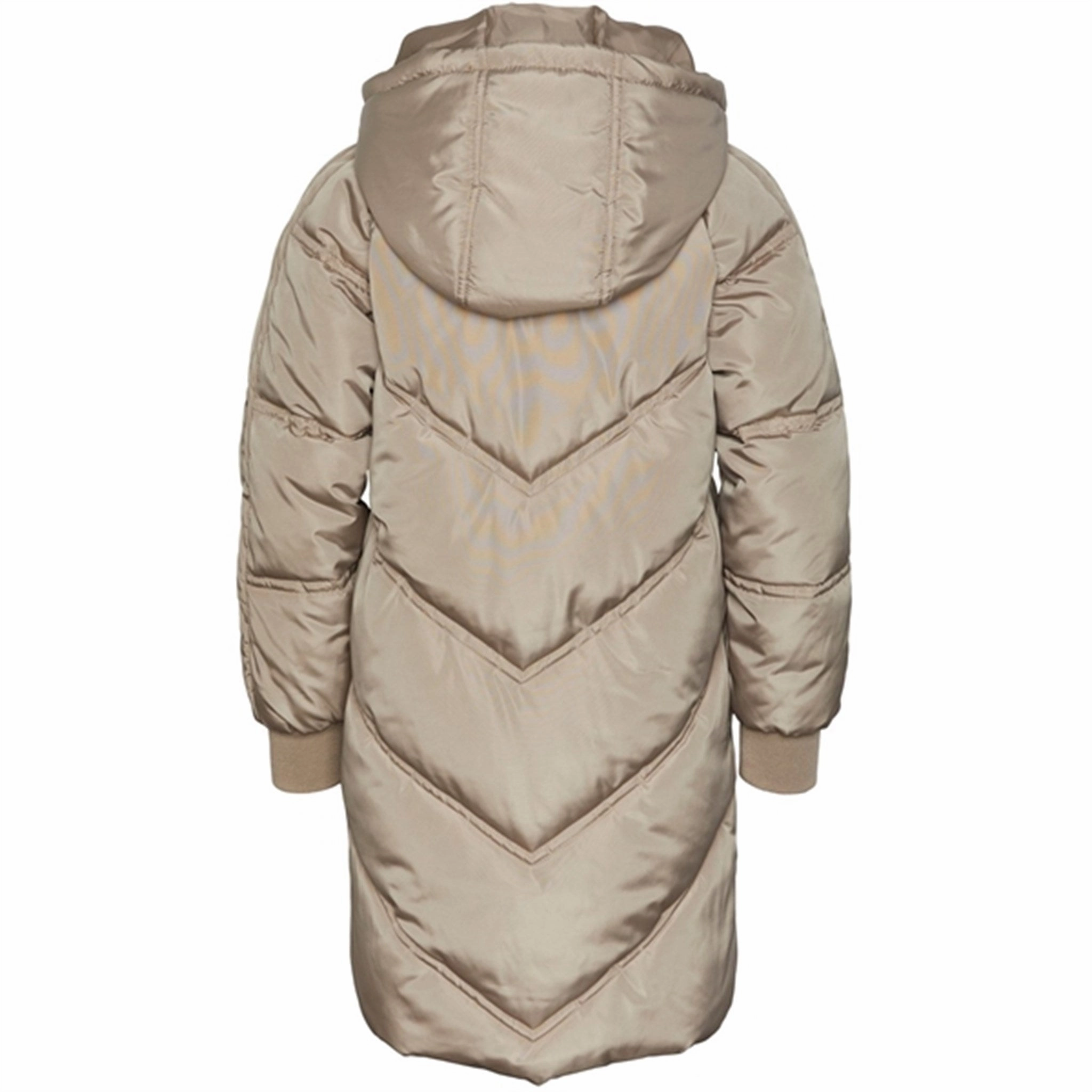 Pieces Kids Silver Mink Nelicity Puffer Jacket Heat Trapping Layer Urban Explorer Look