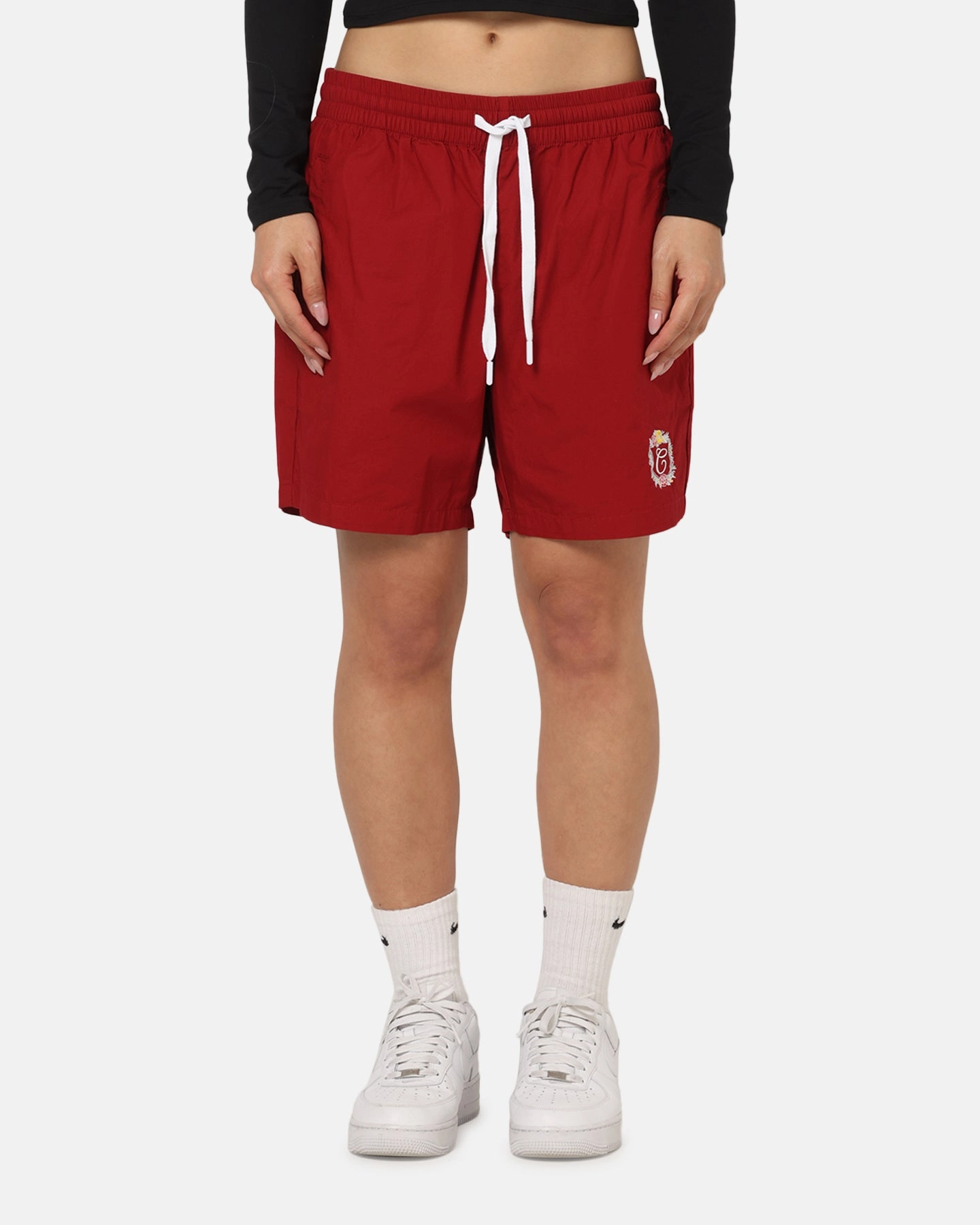 Stain Repellent Coating Carre Club Carr?? Shorts Deep Red