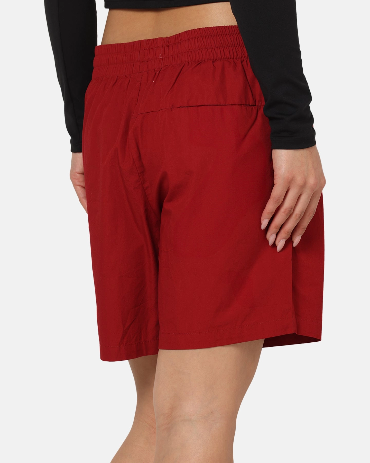 Carre Club Carr?? Shorts Deep Red Secure Closures Flexible Design