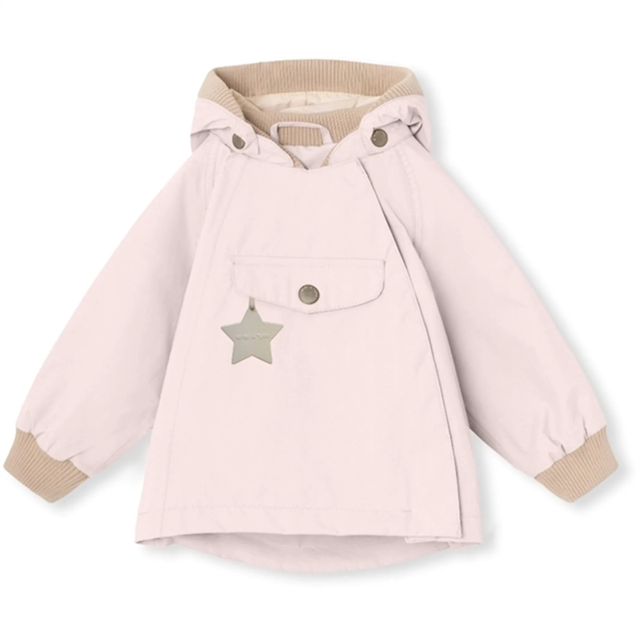 abrasion resistant coating MINI A TURE WAI Spring Jacket Mauve Chalk