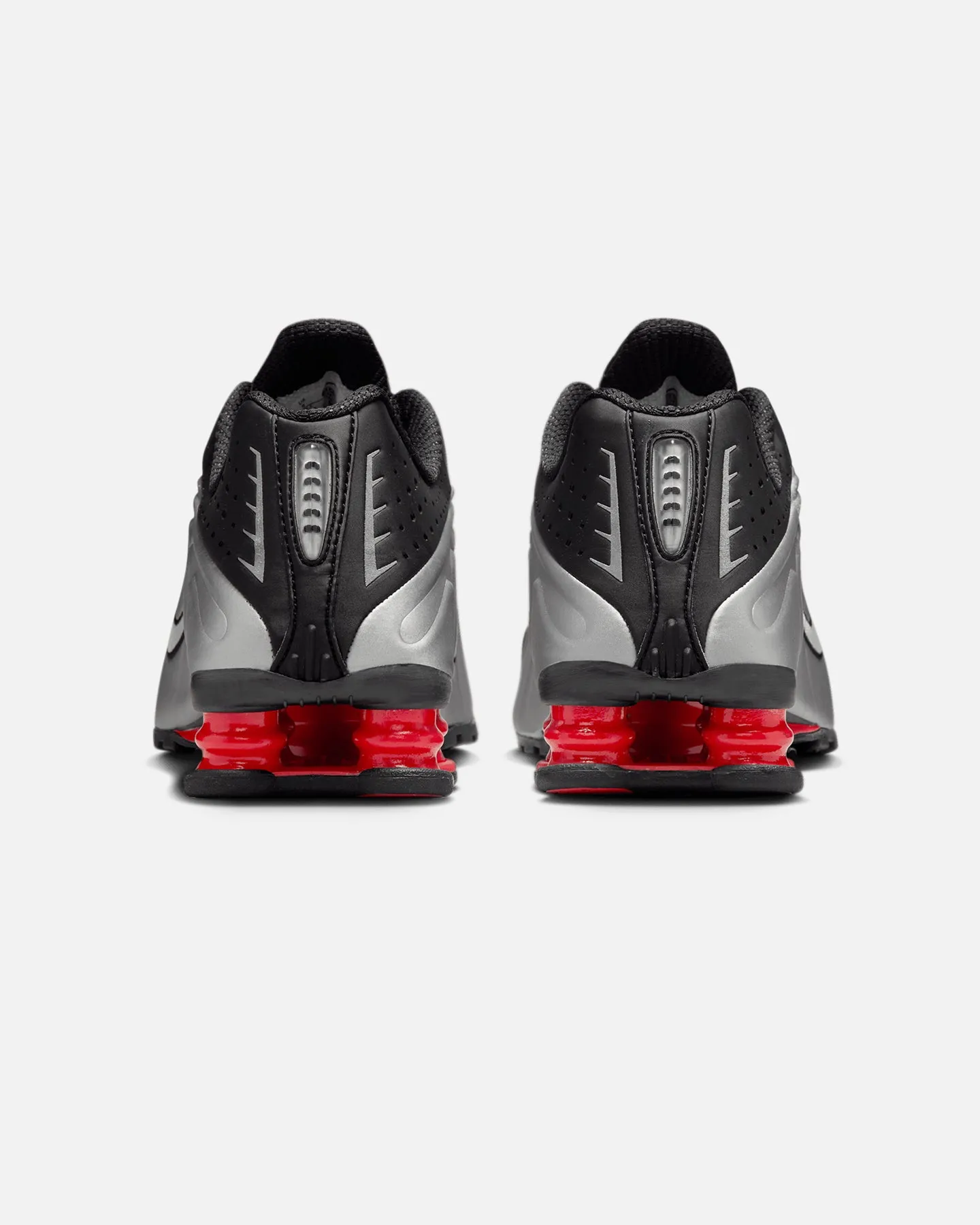 Nike Women's Shox R4 Black/Silver Adjustable Heel Collar