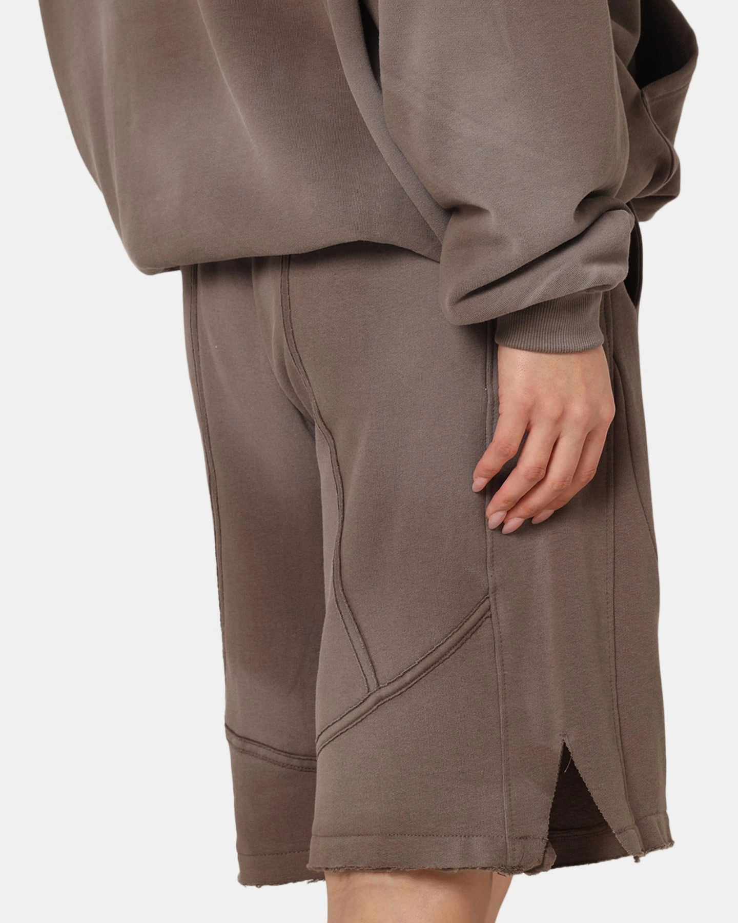 Breathable Comfort Design The Anti Order Apocalypse Sweat Shorts Sunfade Brown
