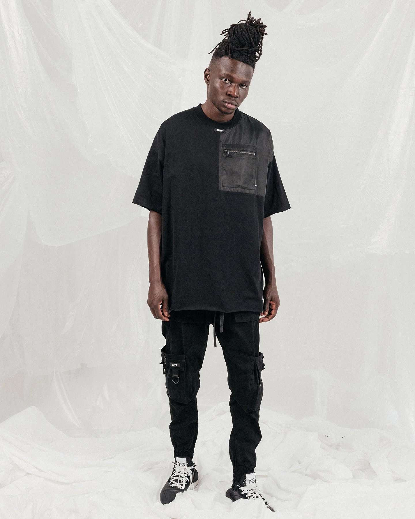The Anti Order Oversized Utility T-Shirt Black Wedding