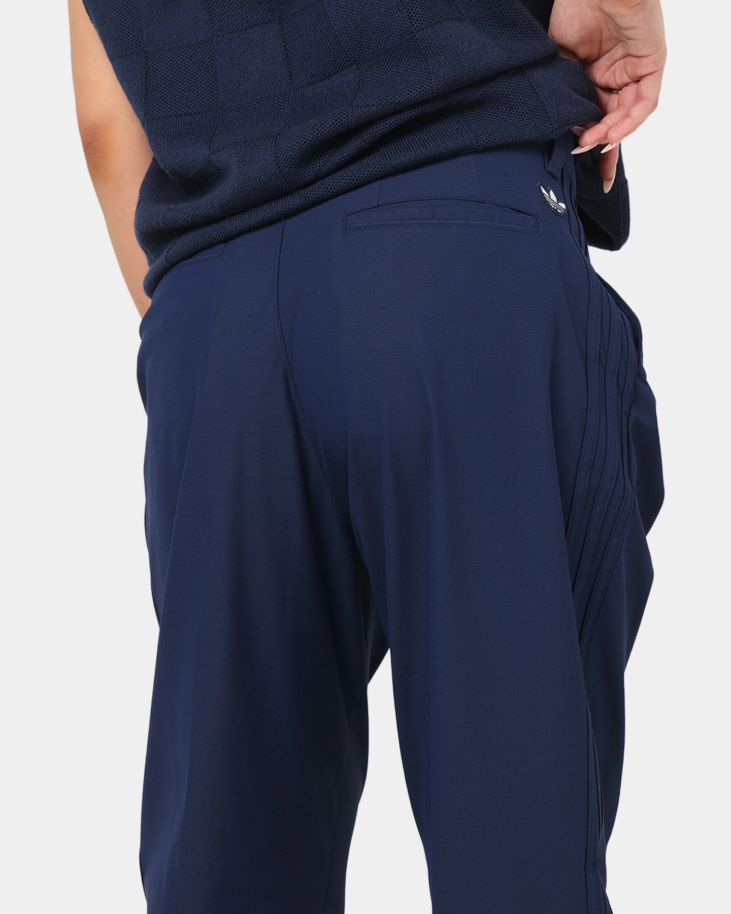 Ultimate Wear Modern Design Adidas Originals Twistknit Pleated Pants Night Indigo