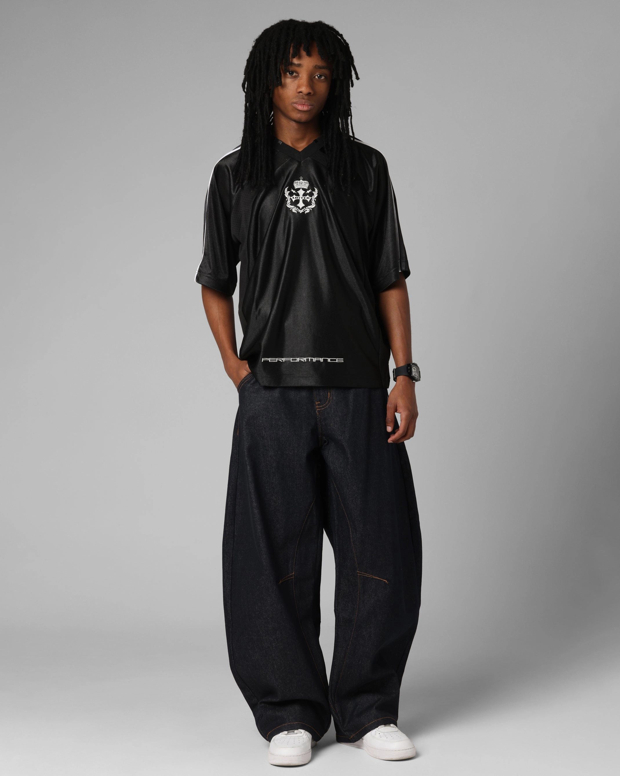 Anytime Layer Non Irritating Seams Loiter Purity Jersey Black