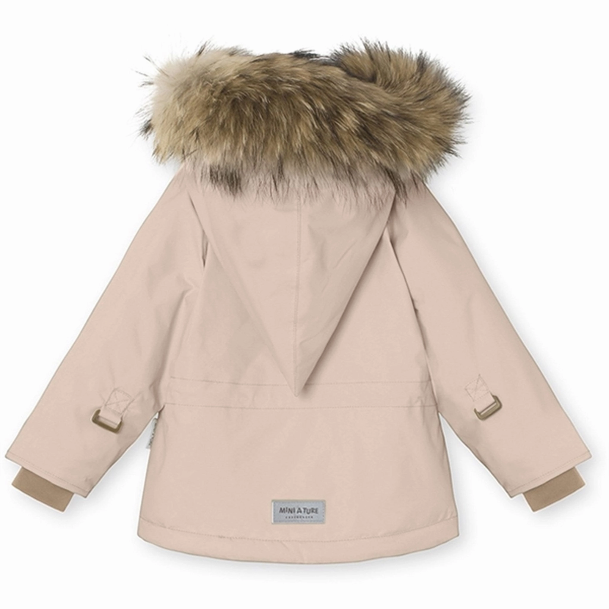 Comfy Essentials Abrasion Resistant Finish MINI A TURE Wang Fleece Fur Winter jacket Rose Dust