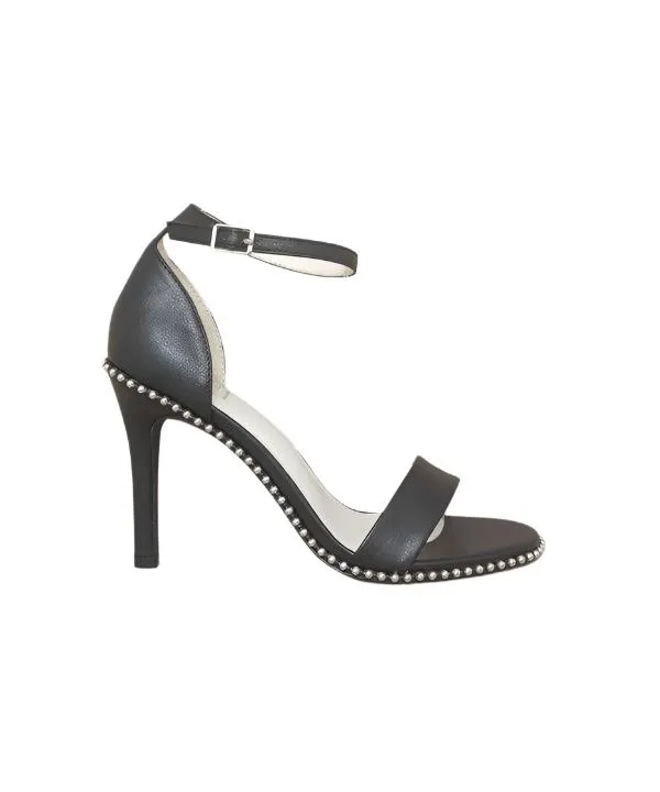 Oasis Society Dublin - Metal Stud Open Toe Heels Shoes