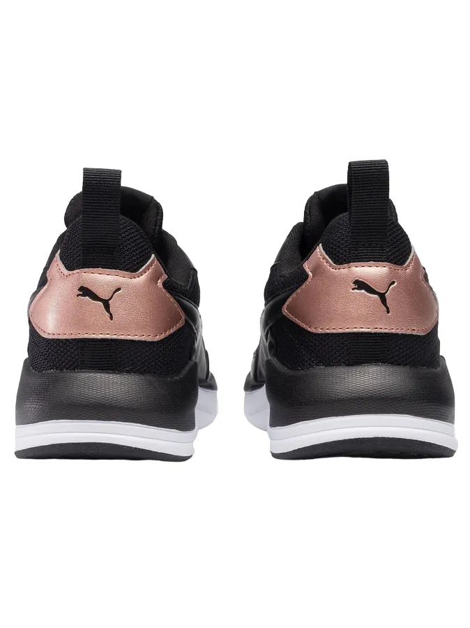 shoe insoles Impact Diverting Outsole Puma scarpa sneakers da donna X-Ray Lite Metallic 374737 01 nero