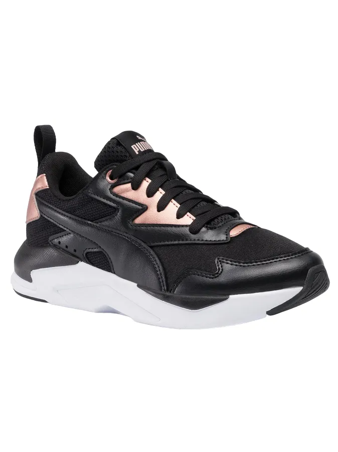 Solo - running Puma scarpa sneakers da donna X-Ray Lite Metallic 374737 01 nero