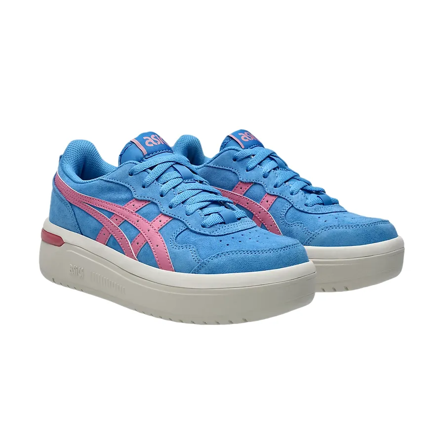 Asics scarpa sneakers da donna Japan S St 1203A454-400 azzurro-rosa adult running shoes matte - finish - design shoes