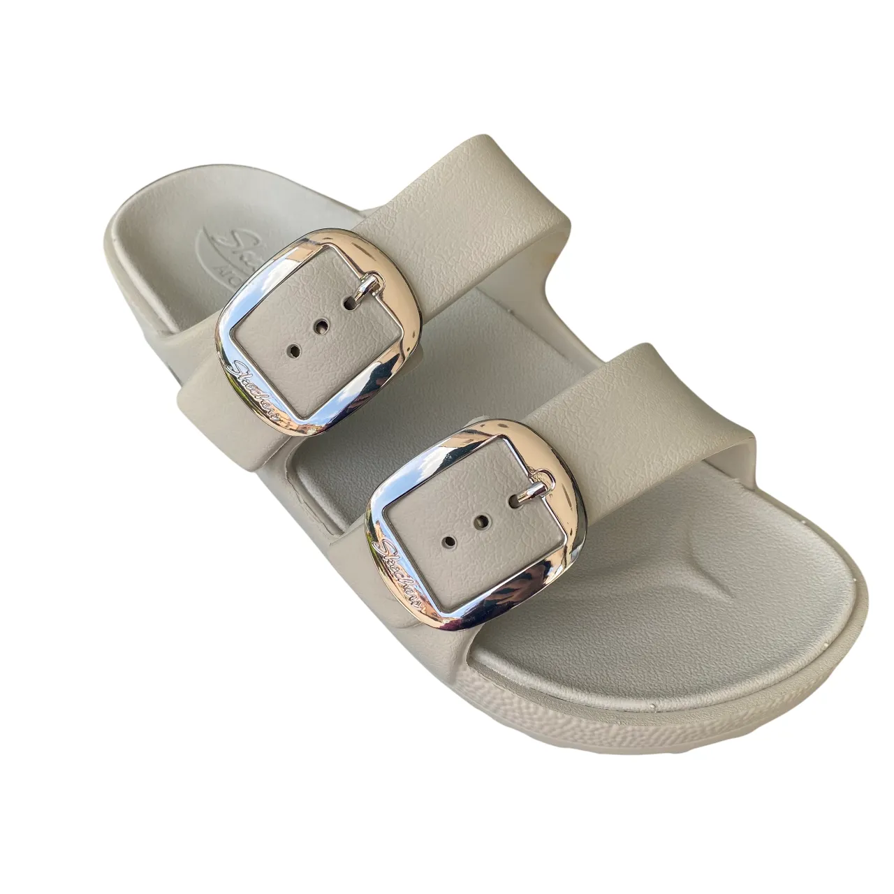 Water Friendly hollow design Sandali Skechers Arch Fit Cali Breeze | Comfort Podologico | 111592/NAT naturale