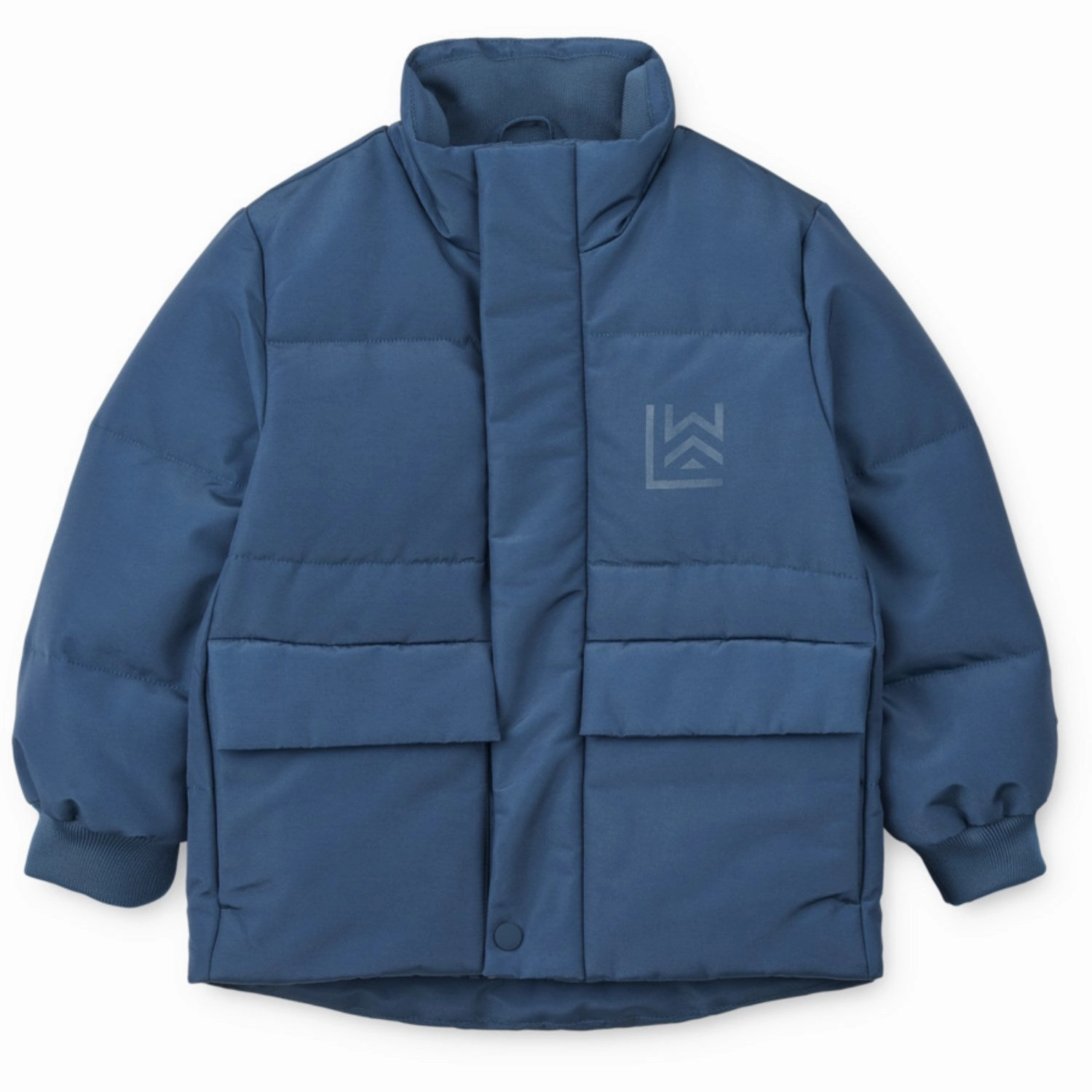 LieWood Indigo Blue Rocka Jacket Glow In Dark Accents