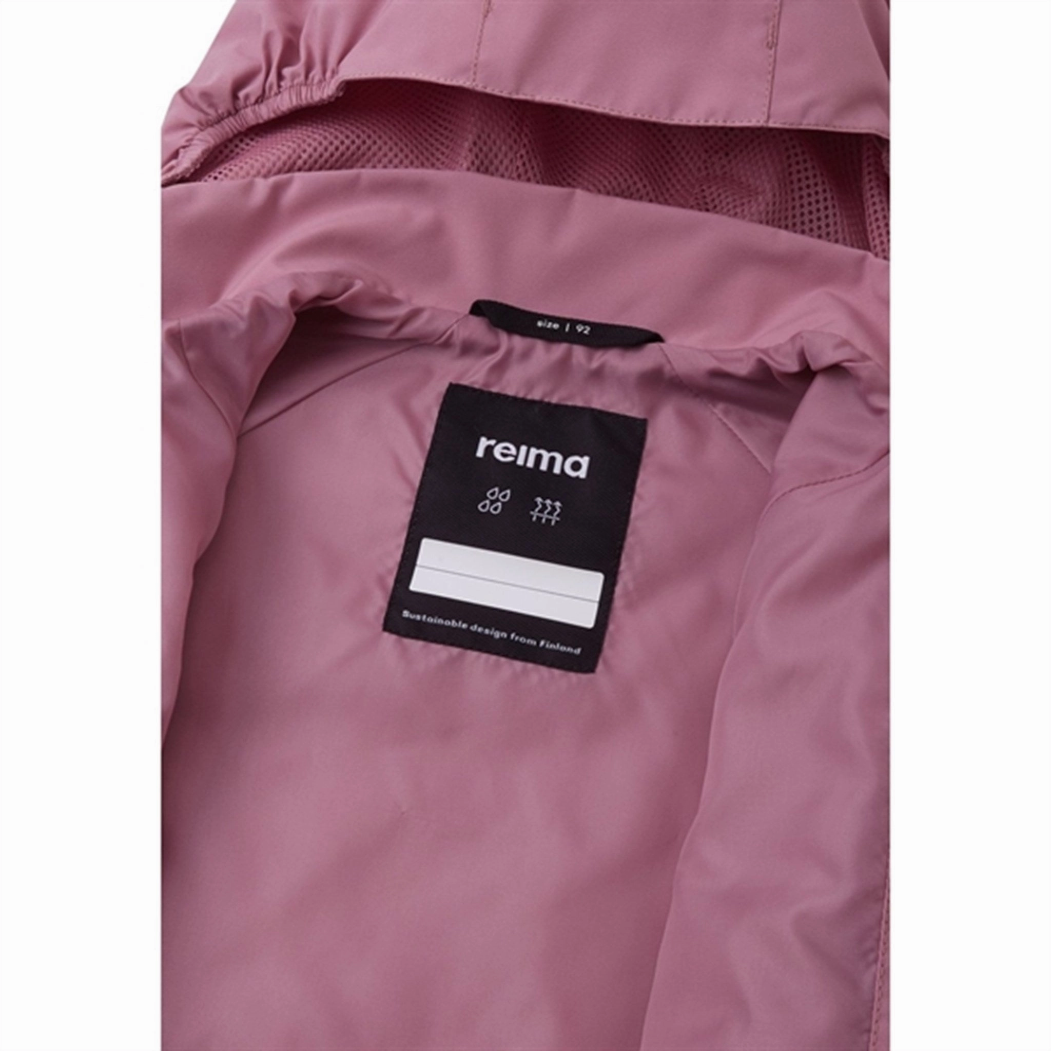 Reima Reimatec Jacket Hete Blush Rose Hollow Fiber Fill heavy duty fabric