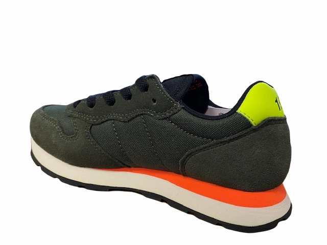 Sun68 sneakers da ragazzo Tom Fluo Z42302T 74 militare scuro forefoot - padded running shoes Personalizable