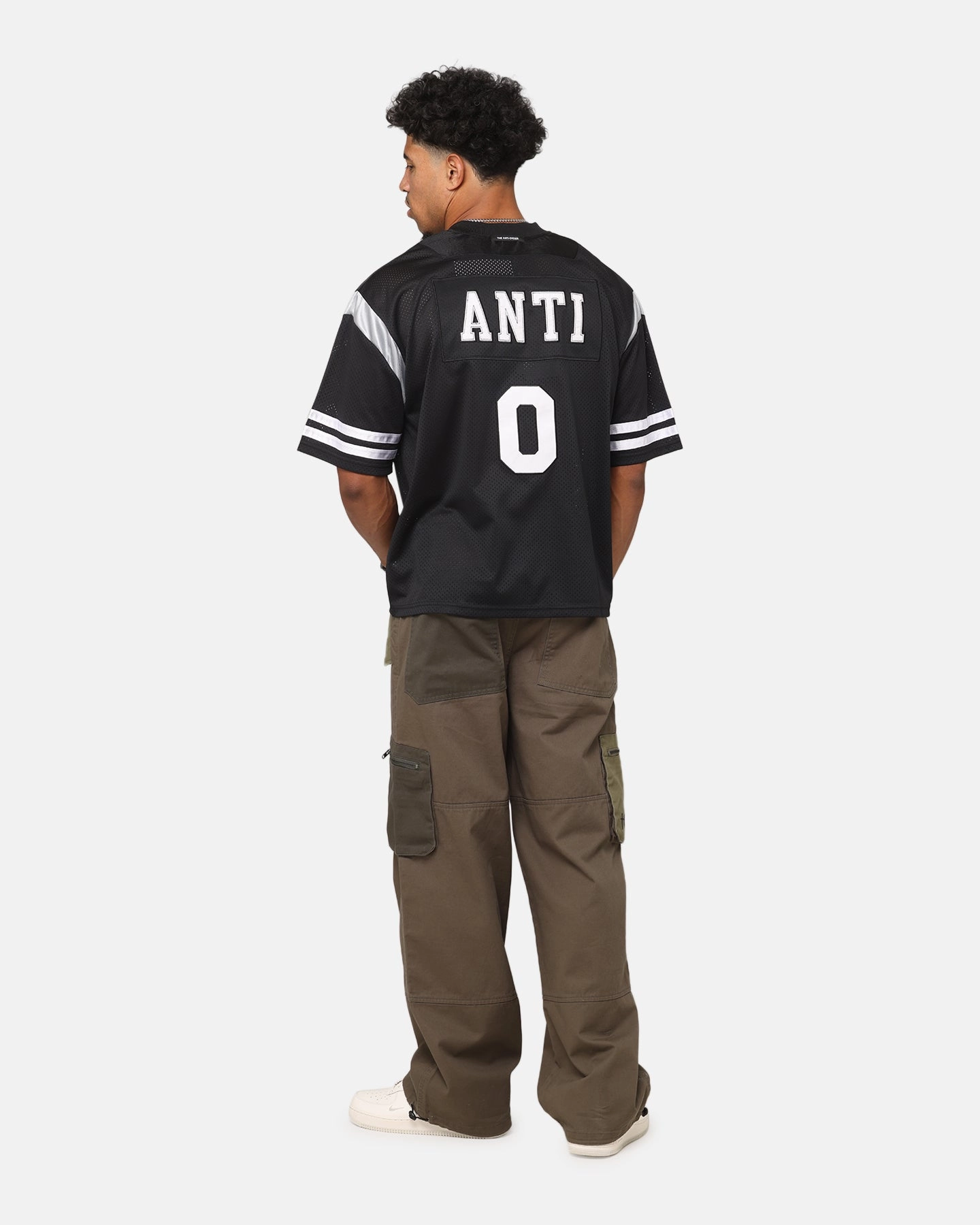 The Anti Order Anti Finals Jersey Black/White Multi Directional Breathability Non Irritating Seams