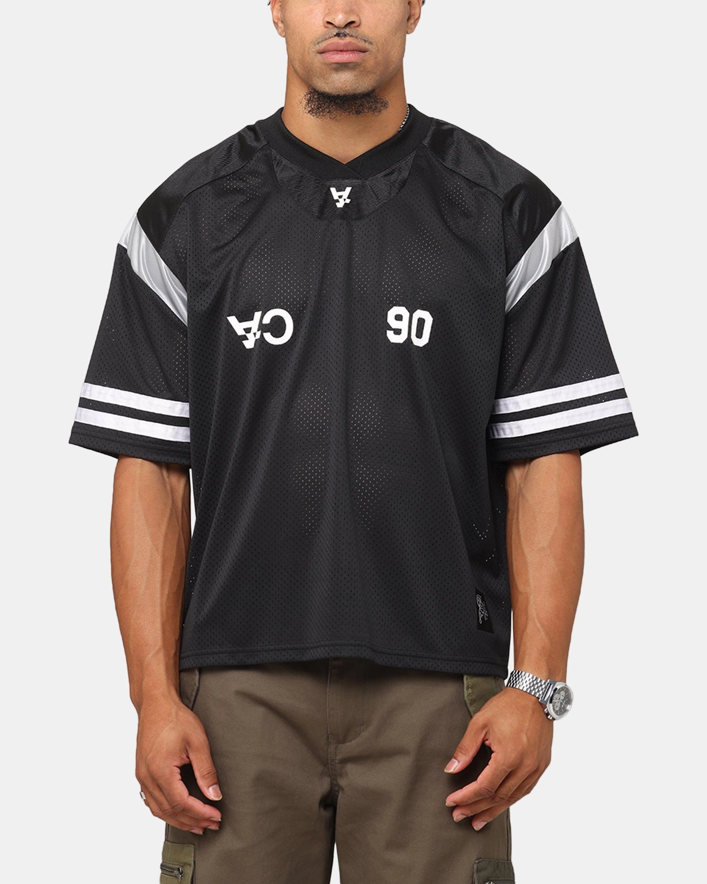The Anti Order Anti Finals Jersey Black/White Wicking Channel Technology