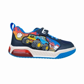 Geox scarpa da bambino con luci Inek J559CE 01454 C0693 blu celebrity - inspired individual sports shoes