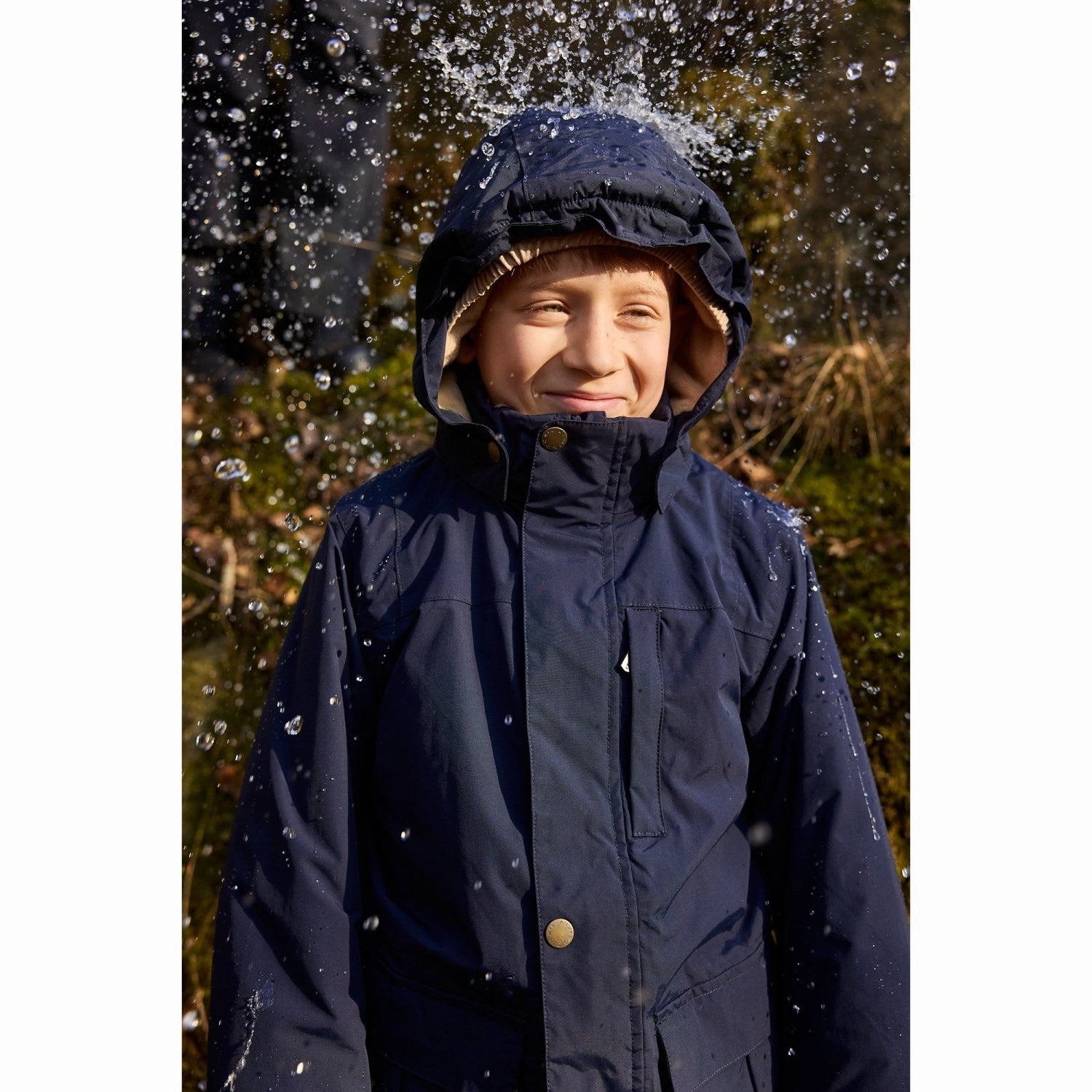 Mini A ture Outer Space Matkastorio Fleece Lined Winter Jacket. GRS Compact Design Temperature Regulating Lining