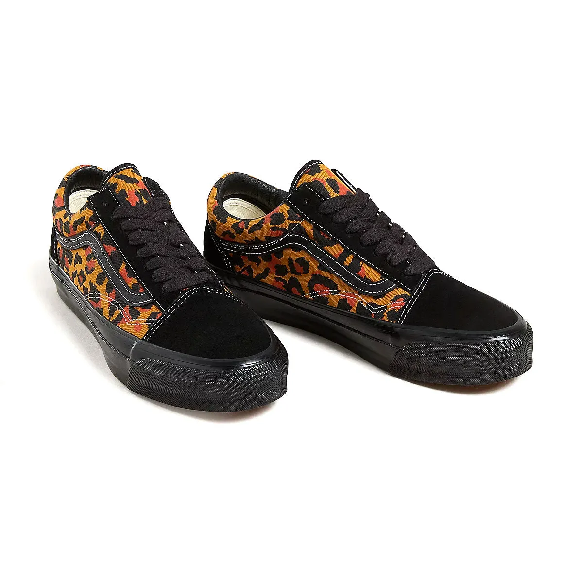 Snow Fall Preppy Tone Old Skool 'Black Leopard'