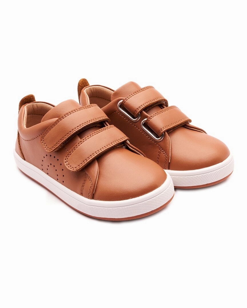 Old Soles Big Tot Leather Sneaker Dual Zone Traction Flow Structure