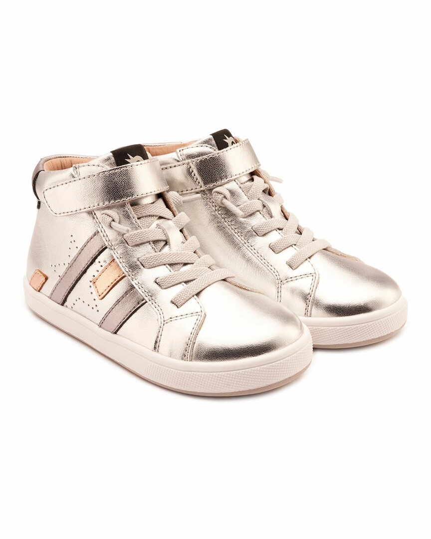 Old Soles Challenger Leather High-Top Sneaker Stable base Waffle Traction Outsole